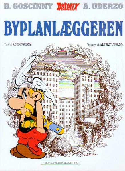 Asterix Danish Nr. 17  - ASTERIX Byplanlaeggeren - 1975 - used